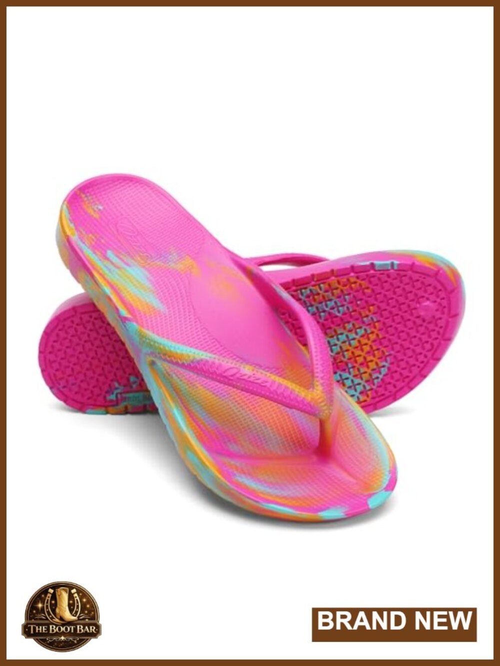 Arch Support Flip Flops Lightweight Non-Slip Thong Sandals for Women Walking